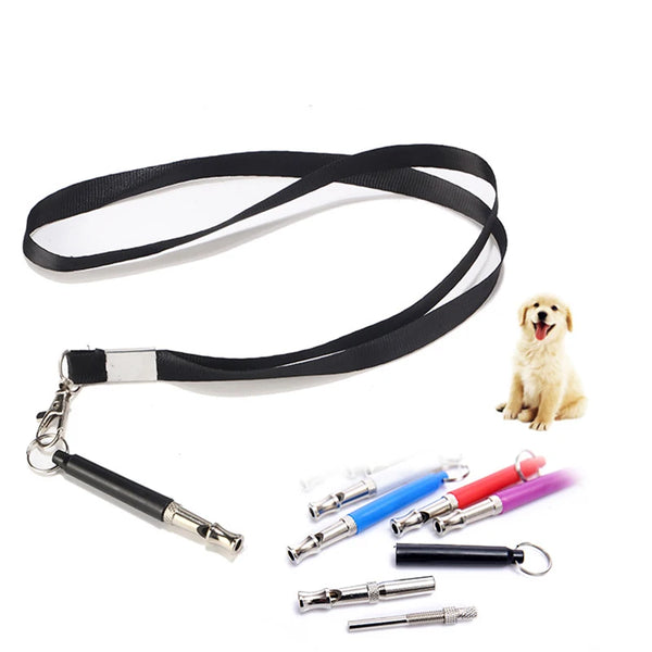 Adjustable Dog Training Whistle with Lanyard