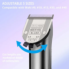 5-in-1 Detachable Replacement Blade – Compatible with Wahl Animal Bravura, Chromado, Creativa &amp; Figura Clippers