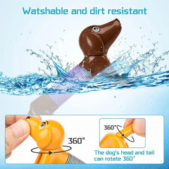 4PCS Dog Telescopic Pop Tubes – Autism Sensory Fidget Toys for Kids & Party Favors