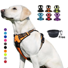 Truelove Dog Harness Small Large Durable Reflective Pet Harness Dog Running Safety Lift Pulling Walking Harness For Dog Travel