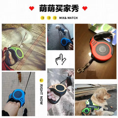 Retractable Dog Leash – 3m / 5m Nylon Lead