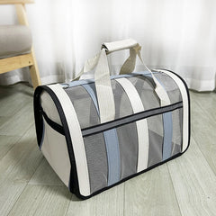 Portable Foldable Pet Carrying Bag – Breathable Handbag for Cats & Small Dogs