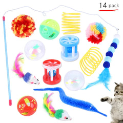 Play Set with Mouse Toys & Simulation Fish