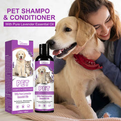 Anti-Flea & Sensitive Skin Dog Shampoo – PH Balanced, Moisturizing & Itch Relief
