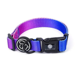 Gradient Color Dog Collar & Leash Set – Luxury Personalized Harness for Small, Medium & Large Dogs