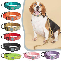 Reflective Dog Positioning Collar Gps Medium And Large Dog Non-Strangle Neck Ring Pet Tracking Anti-Lost Collar Traction Rope
