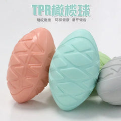 Rubber Football Dog Ball Toy – Non-Toxic Chew & Training Toy for Small, Medium & Large Dogs