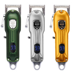 Professional All-Metal Pet Hair Clipper – Rechargeable Low-Noise Grooming Trimmer