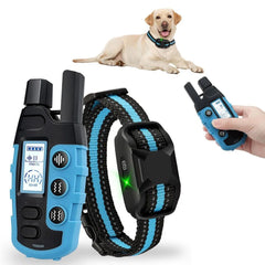 No Shock Dog Training Collar with Remote – 3300Ft Range & Waterproof Design