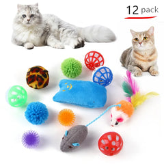 Play Set with Mouse Toys & Simulation Fish