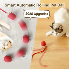 Electric Cat Ball – Interactive Rolling Toy