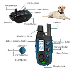 No Shock Dog Training Collar with Remote – 3300Ft Range & Waterproof Design