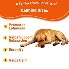 TenderTouch Calming Chews for Dogs – 120 Soft Chews (180g / 6.35oz)