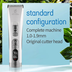 Fenice Cordless Pet Hair Clipper – Rechargeable Dog & Cat Grooming Trimmer Set