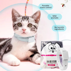 Anti Flea Tick Collar  Cat Small Dog Antiparasitic 8Month Protection Adjustable Puppy Kitten Collar Breakaway Pet Accessories