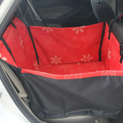 CAWAYI KENNEL Pet Car Seat Cover – Rear Back Seat Hammock Protector for Dogs & Cat