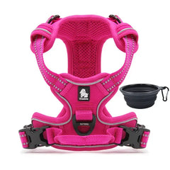 Truelove Dog Harness Small Large Durable Reflective Pet Harness Dog Running Safety Lift Pulling Walking Harness For Dog Travel