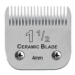 Professional Detachable Ceramic Clipper Blade – Compatible with Andis, Oster A5 &amp; Wahl KM Series