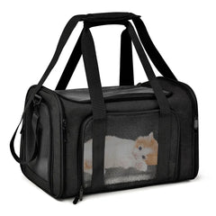 Soft-Sided Pet Carrier – Airline Approved Travel Bag for Small Dogs & Cats