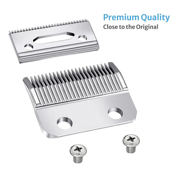 Professional 2-Hole Replacement Clipper Blades – Compatible with WAHL Cordless Clippers