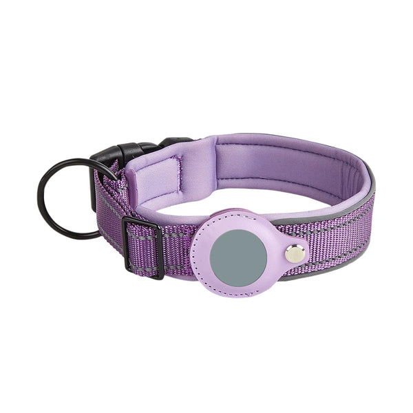Reflective Dog Positioning Collar Gps Medium And Large Dog Non-Strangle Neck Ring Pet Tracking Anti-Lost Collar Traction Rope