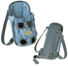 Backpack Dog Carrier Touchdog Fashion Designer 'Wiggle-Sack' Front