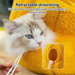 Giraffe Print Pet Carrier Tote Bag – Plush Sponge Travel Bag for Small Dogs & Cats