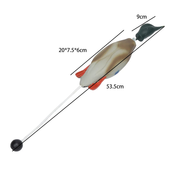 Dog Training Dummy Toy – Fake Duck Mallard Retrieval & Chewing Toy for Hunting Training