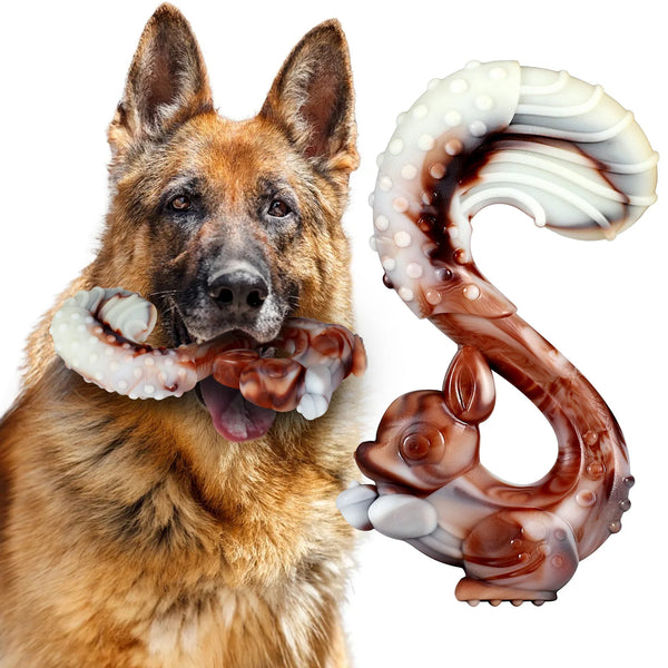 Tough Nylon Dog Chew Toy – Long-Lasting Beef Flavor for Aggressive Chewers