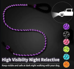Strong Reflective Dog Leash for All Breeds