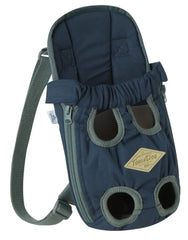 Backpack Dog Carrier Touchdog Fashion Designer 'Wiggle-Sack' Front
