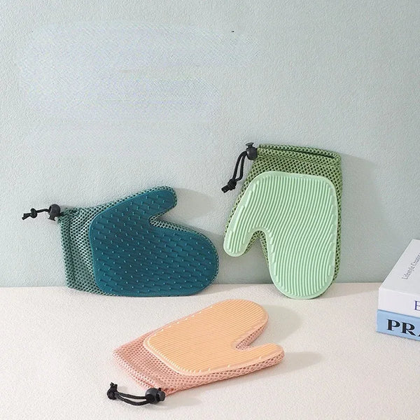 Pet Grooming Glove – Deshedding & Massage Glove for Cats & Dogs