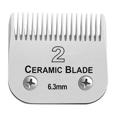 Professional Detachable Ceramic Clipper Blade – Compatible with Andis, Oster A5 &amp; Wahl KM Series
