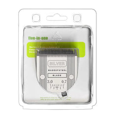 5-in-1 Detachable Replacement Blade – Compatible with Wahl Animal Clippers (Arcos, Bravura, Chromado, Creativa, Figura, Motion)