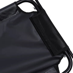 Foldable Pet Stretcher Trolley with Adjustable Shoulder Strap – Waterproof, Heavy-Duty Transport (Max Load 110 lbs)