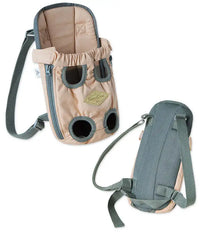 Backpack Dog Carrier Touchdog Fashion Designer 'Wiggle-Sack' Front